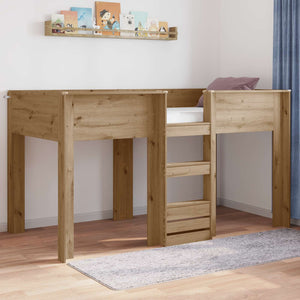 Etagenbett Kinder Artisan-Eiche 100x200 cm