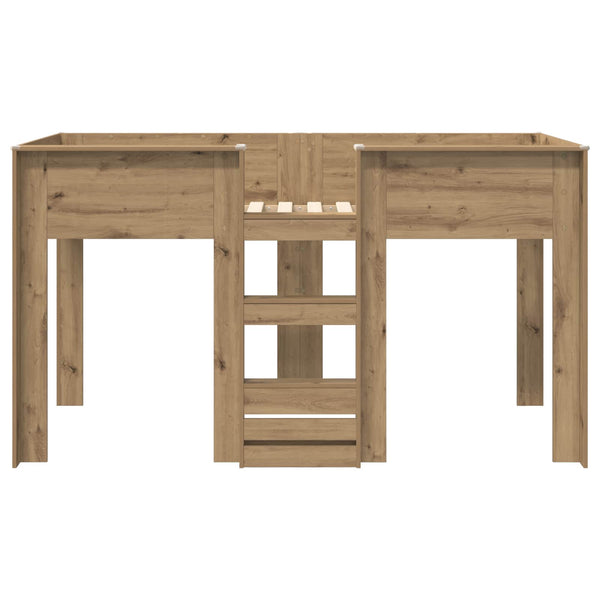 Etagenbett Kinder Artisan-Eiche 100x200 cm