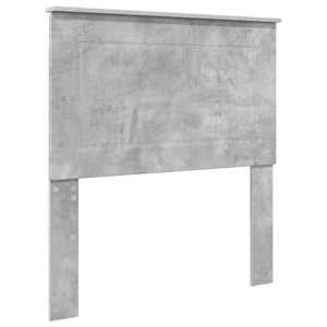 Stauraumbett Beton Grau 100x200 cm