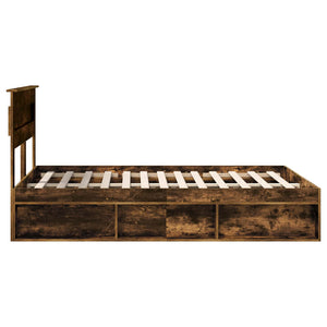 Bettrahmen Eiche 160x200 cm Kiefer Massivholz