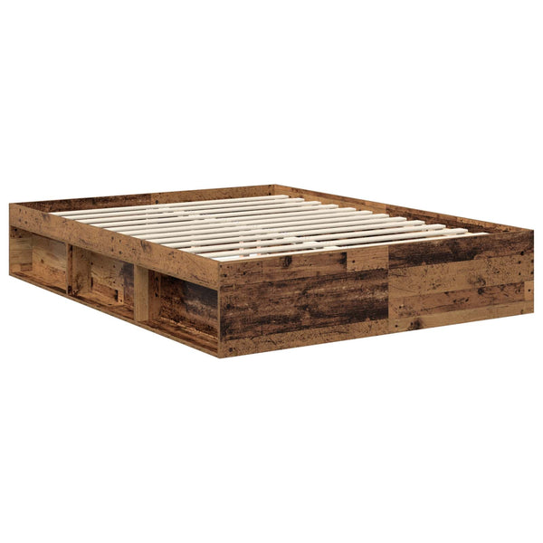 Bettrahmen Altholz 150x200 cm Kiefer Massivholz
