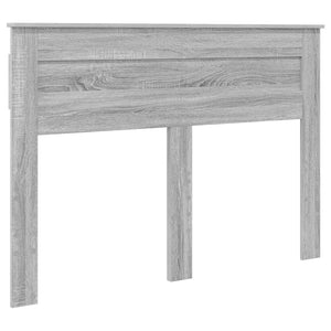 Bettrahmen 140x190 Graues Sonoma Kiefernholz