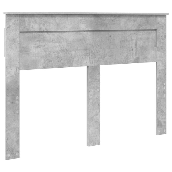 Bettrahmen Betonoptik 140x200 cm Kiefer Massivholz