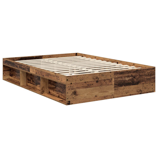Bettrahmen Altholz 135x190 cm Kiefer Massiv