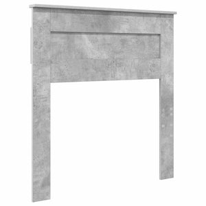 Bettrahmen Betonoptik 90x200 cm Kiefer Massivholz