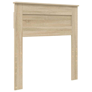 Bettrahmen Sonoma-Eiche 75x190 cm Kiefernholz