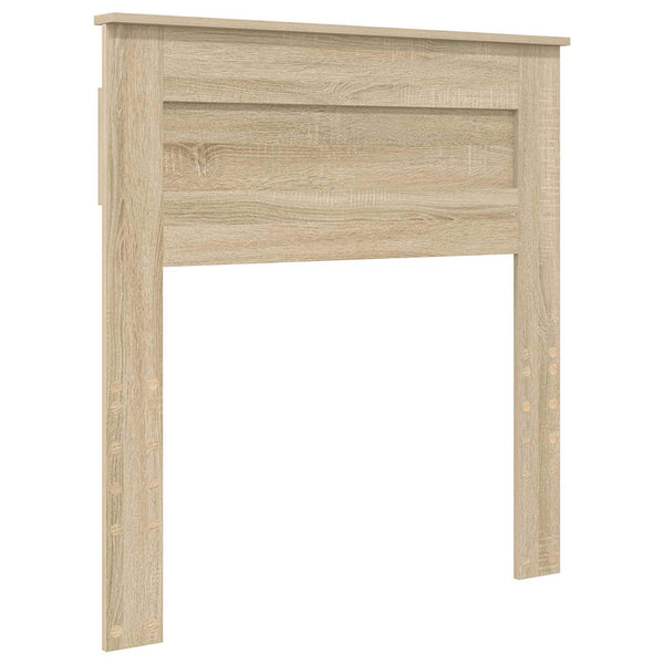 Bettrahmen Sonoma-Eiche 75x190 cm Kiefernholz