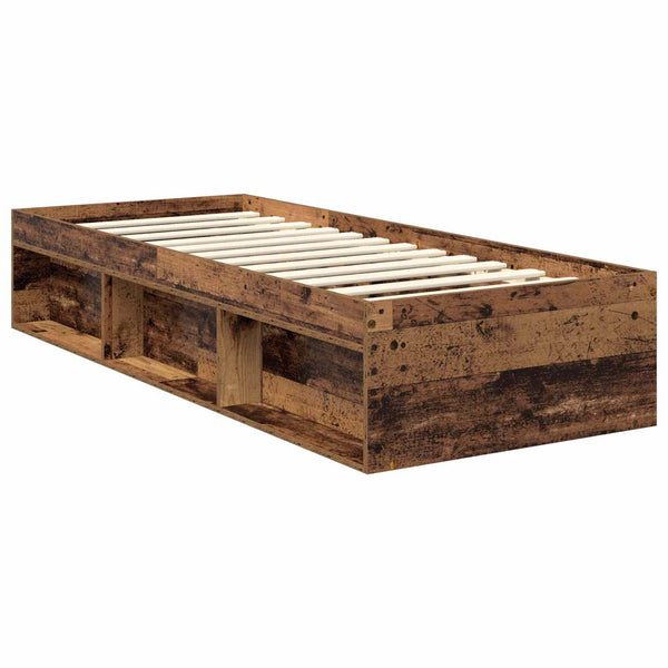 Bettrahmen Altholz 75x190 cm Kiefer Massivholz