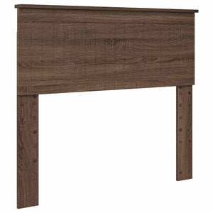 Bettrahmen 100x200 Braun Eiche Massivholz Kiefer
