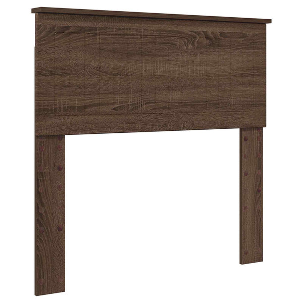 Bettrahmen 90x200 Braun Eiche Massivholz Kiefer