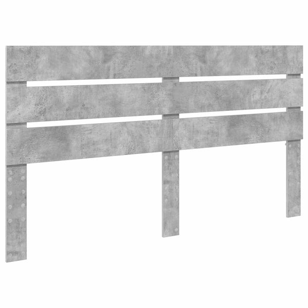 Bettrahmen mit Schubladen 200x200 cm Beton Grau