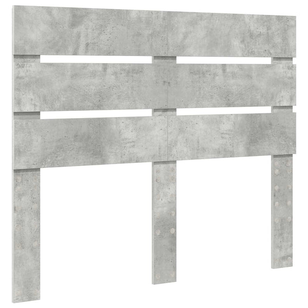 Bettrahmen mit Schubladen 135x190 cm Betongrau