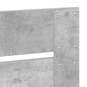 Bettrahmen mit Schubladen 100x200 cm Grau