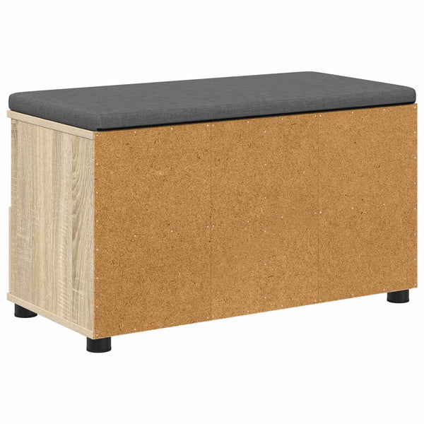 Flurbank Sonoma Eiche mit Kissen & Schubladen