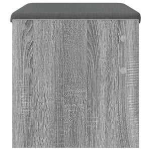 Flurbank Grau Sonoma mit Kissen 63 cm