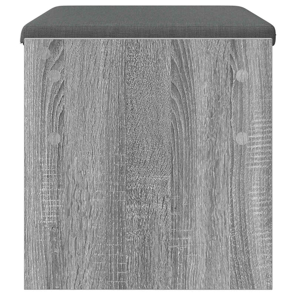 Flurbank Grau Sonoma mit Kissen 63 cm