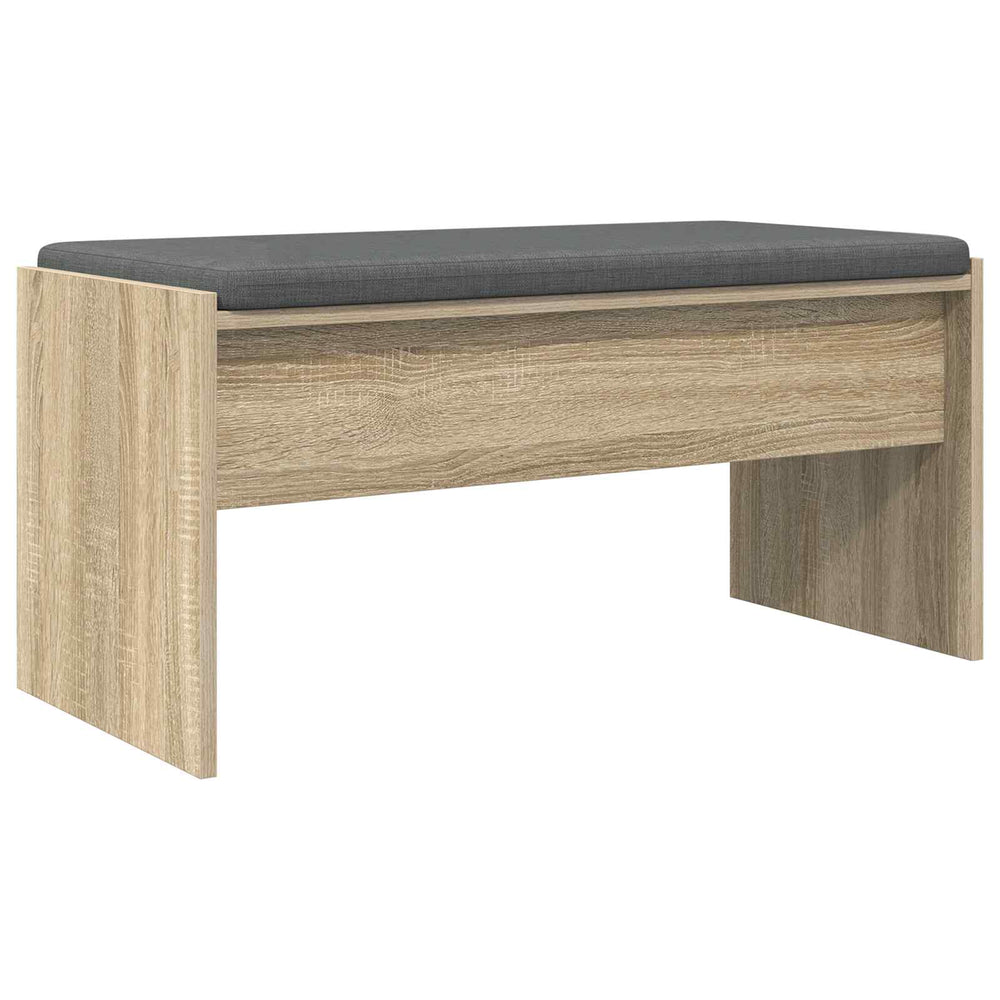 Flurbank Sonoma-Eiche mit Kissen 83 cm
