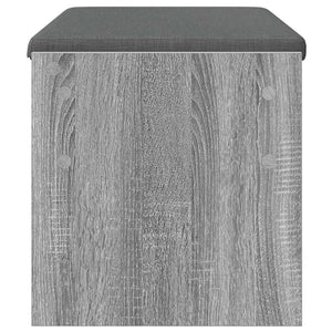 Flurbank Grau Sonoma mit Kissen 83 cm