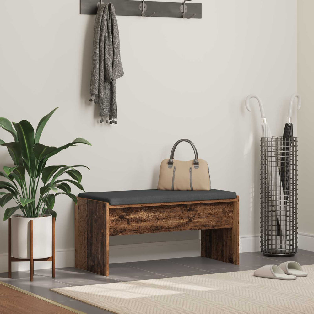 Flurbank Altholz mit Kissen 83cm