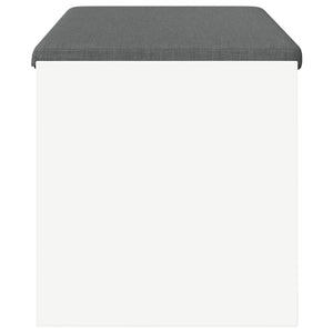 Flurbank Weiß mit Kissen 103 cm