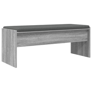 Flurbank Grau Sonoma mit Kissen 103 cm