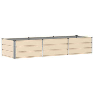 Elfenbein Pflanzkübel 240 cm Stahl