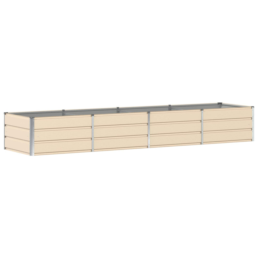 Pflanzkübel Elfenbein 320cm Stahl