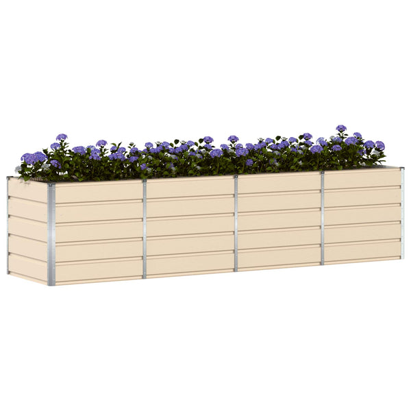 Elfenbein Pflanzkübel 320 cm Stahl
