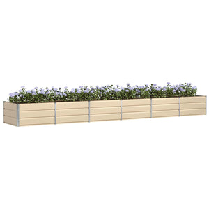 Elfenbein Pflanzkübel 480cm Stahl