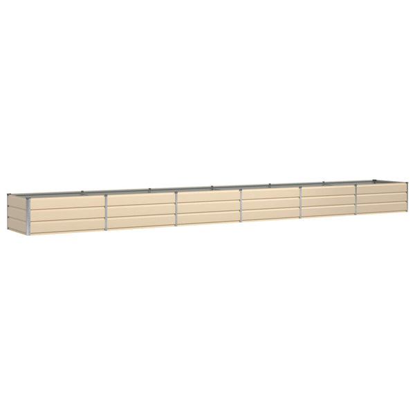 Elfenbein Pflanzkübel 600x80x45cm Stahl