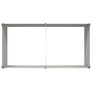Elfenbein Pflanzkübel 195 cm Verzinkter Stahl