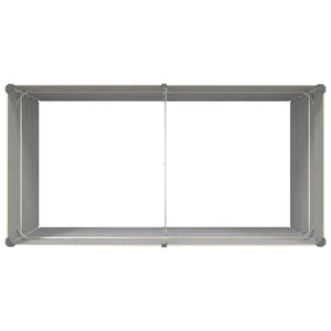 Elfenbein Pflanzkübel 195 cm Verzinkt
