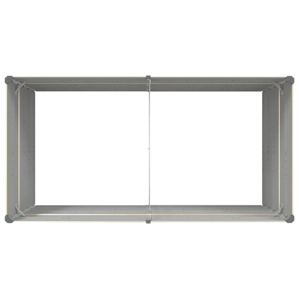 Elfenbein Pflanzkübel 195 cm Verzinkt