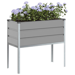 Hochbeet Hellgrau 100x45x90cm