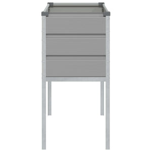 Hochbeet Hellgrau 100x45x90cm