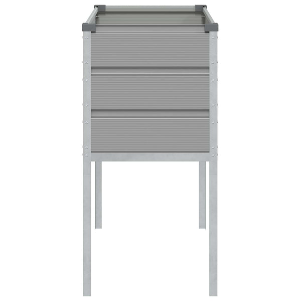 Hochbeet Hellgrau 100x45x90cm