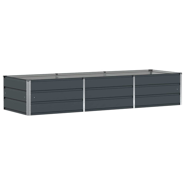 Anthrazit Pflanzkübel 240cm Stahl