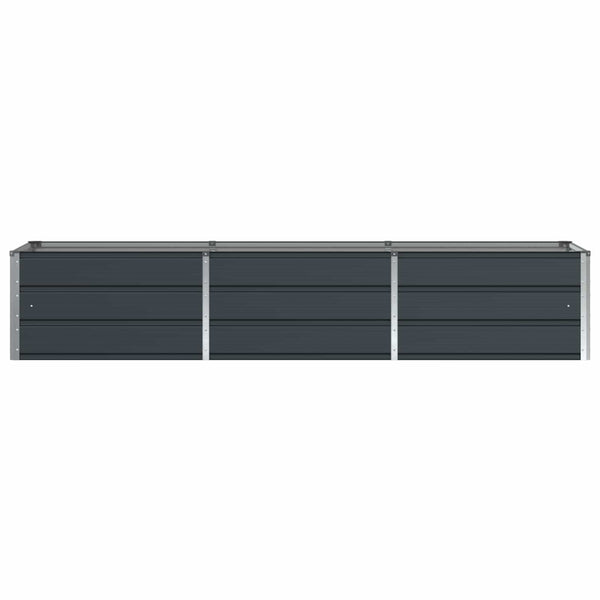 Anthrazit Pflanzkübel 240cm Stahl