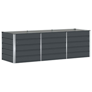 Anthrazit Pflanzkübel 240 cm Stahl
