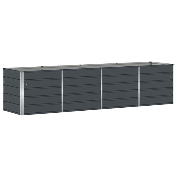 Anthrazit Pflanzkübel 320 cm Stahl