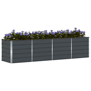 Anthrazit Pflanzkübel 320 cm Stahl
