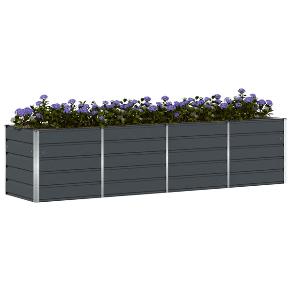 Anthrazit Pflanzkübel 320 cm Stahl