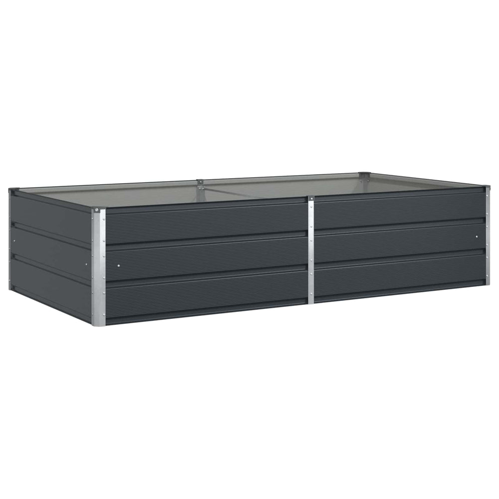 Anthrazit Pflanzkübel 195 cm Verzinkt