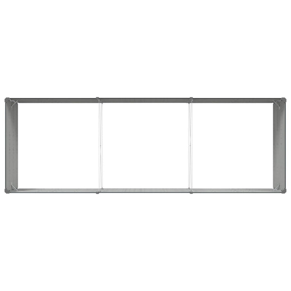 Anthrazit Pflanzkübel 290cm Verzinkter Stahl