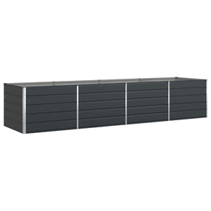Anthrazit Pflanzkübel 385 cm Verzinkter Stahl