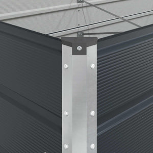 Anthrazit Pflanzkübel 480cm Verzinkter Stahl