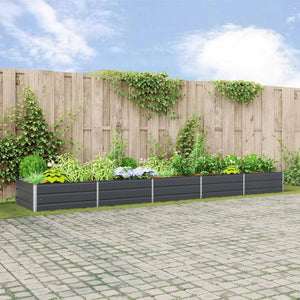 Anthrazit Pflanzkübel 480cm Verzinkter Stahl