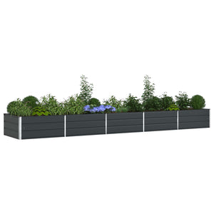 Anthrazit Pflanzkübel 480cm Verzinkter Stahl