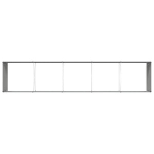 Anthrazit Pflanzkübel 480cm Verzinkter Stahl