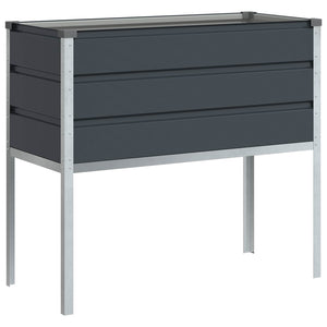 Anthrazit Pflanzkübel 100x45x90cm Verzinkt